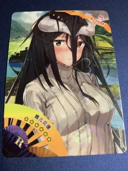 Albedo Overlord Nazarick CCG R Goddess Waifu Card Girl Holo Doujin Anime Foil - Image 5