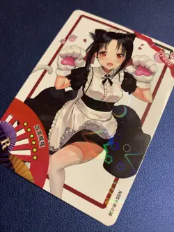 Kaguya Shinomiya Sama Love War R Goddess Waifu Card Girl Holo Doujin Anime Foil - Image 3