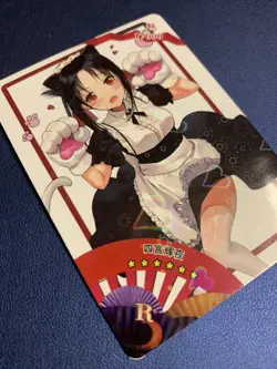 Kaguya Shinomiya Sama Love War R Goddess Waifu Card Girl Holo Doujin Anime Foil - Image 4