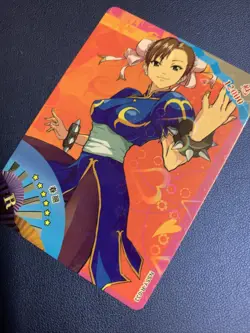 Chun Li Street Fighter 2 Heart R Goddess Waifu Card Girl Holo Doujin Anime Foil - Image 3
