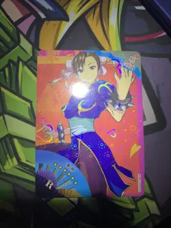 Chun Li Street Fighter 2 Heart R Goddess Waifu Card Girl Holo Doujin Anime Foil - Image 5