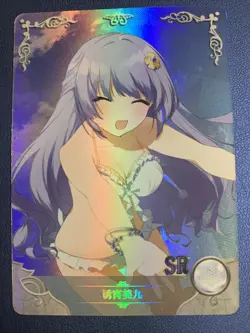 Miku Izayoi Date A Live SSR Goddess Waifu Card Girl Holo Doujin Anime Foil - Image 1