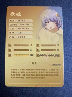 Miku Izayoi Date A Live SSR Goddess Waifu Card Girl Holo Doujin Anime Foil - Image 2