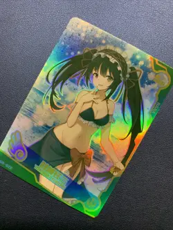 Kurumi Tokisaki Date Live Goddess CCG TCG SSR 022 Anime Waifu Card Girl Swimsuit - Image 3