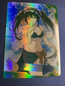Kurumi Tokisaki Date Live Goddess CCG TCG SSR 022 Anime Waifu Card Girl Swimsuit - Image 5