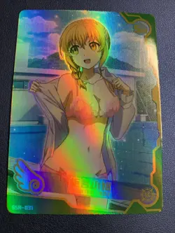 Counter Lady Goblin Slayer Goddess CCG TCG Anime Waifu Card Girl Swimsuit Foil - Image 2