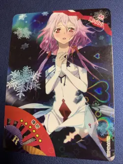 Inori Yuzuriha Guilty Crown CCG R Goddess Waifu Card Girl Holo Doujin Anime Foil - Image 1