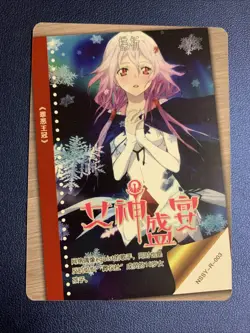 Inori Yuzuriha Guilty Crown CCG R Goddess Waifu Card Girl Holo Doujin Anime Foil - Image 2