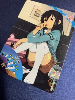 Azusa Nakano K-on! Mio Akiyama R Goddess Waifu Card Girl Holo Doujin Anime Foil - Image 3