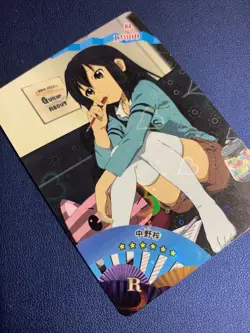 Azusa Nakano K-on! Mio Akiyama R Goddess Waifu Card Girl Holo Doujin Anime Foil - Image 4