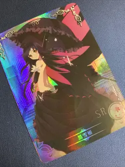 Kuroyukihime Accel World SR Goddess CCG TCG Anime Waifu Card Girl Holo Doujin NM - Image 4