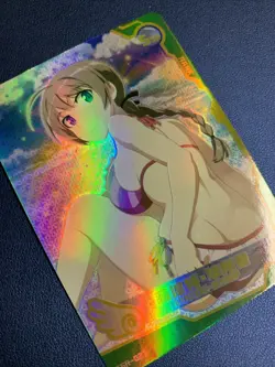 Lynette Bishop Strike Witches Goddess CCG TCG SSR Anime Waifu Card Girl Swimsuit - Image 4