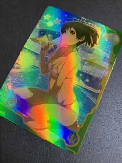 YUi Hirasawa K-On Goddess CCG TCG SSR Anime Waifu Card Girl Swimsuit Foil Doujin - Image 3