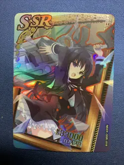 YuYu Shirai Assault lily Bouquet SSR Goddess Waifu Card Girl Holo Doujin Anime - Image 1