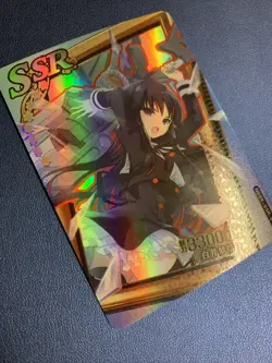 YuYu Shirai Assault lily Bouquet SSR Goddess Waifu Card Girl Holo Doujin Anime - Image 4