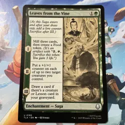MTG Avatar: The Last Airbender Leaves from the Vine 0185 NM Regular NP - Image 1