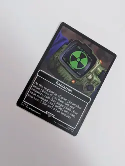 MTG - Radiation 0022/Copy 0001 token - Fallout (PIP) NM/M Condition - Image 2