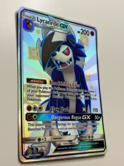 Lycanroc GX 2019 Pokemon Hidden Fates Shiny Vault #SV66/SV94 * Near Mint - Image 2