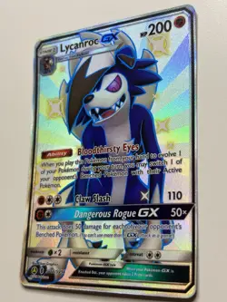 Lycanroc GX 2019 Pokemon Hidden Fates Shiny Vault #SV66/SV94 * Near Mint - Image 3