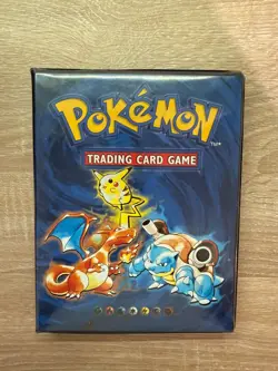 Vintage original 1999 Pokemon TCG Binder WOTC 💫RARE💫 pikachu, charizard - Image 1