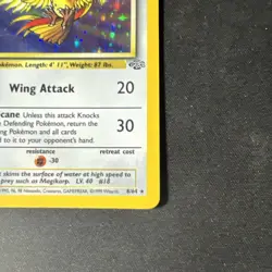 Pokemon Vintage Holo Rare Pidgeot 8/64 Jungle WotC 1999 - Image 4