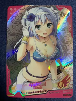Lamy Yukihana Hololive Foil Swimsuit Goddess Waifu Card Girl Holo Doujin Anime - Image 1