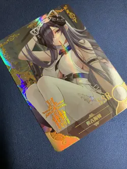 August Van Parseval Azur Lane SSR Goddess Doujin Anime Waifu Card Girl Foil Holo - Image 4