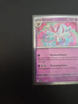 Pokemon Prismatic Promo Cards Promo,Cosmos Holo Sylveon #172 NM W/Swirl - Image 3