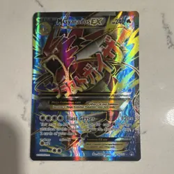 M Gyarados EX Full Art Holo Ultra Rare 115/122 Breakpoint Pokemon Card - Image 1
