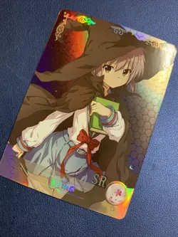Yuki Nagato Haruhi Suzumiya SR 122 Sexy Doujin Goddess CCG Anime Waifu Card Gir - Image 3