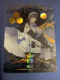 Type 95 Girl’s Frontline Foil FR Goddess CCG TCG 10M01-039 Anime Waifu Card Girl - Image 1