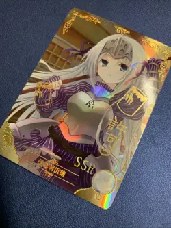 Eu Zombie Hellscythe Fujimi SSR 47 Goddess Story Anime Waifu Card Girl Foil Holo - Image 3