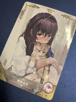 Miyuki Sone You Me And Her R 108 Goddess Doujin Anime Waifu Card Girl Foil Holo - Image 3