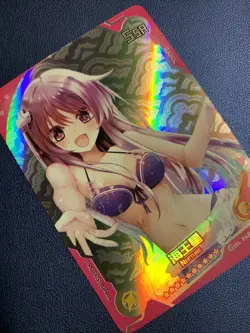 Neptune Hyperdimension Neptunia Goddess Story TCG CCG SSR 037 Anime Waifu Card - Image 4