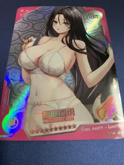 Boa Hancock One Piece Foil Swimsuit Goddess Waifu Card Girl Holo Doujin Anime - Image 5