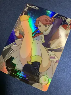 Futaba Isurugi 80 Revue StarlighT Goddess Doujin Anime Waifu Card Girl Foil Holo - Image 3
