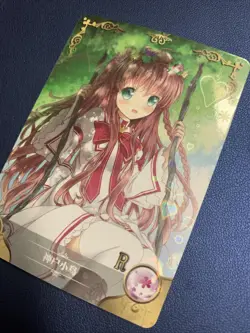 Kotori Kanbe Rewrite Rare R 106 Goddess Doujin Anime Waifu Card Girl Foil Holo - Image 3