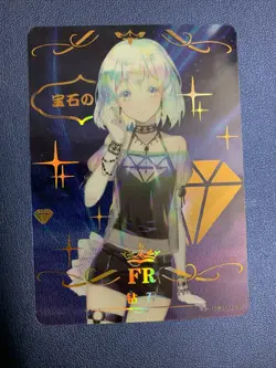Diamond Land Of Lustrous Doujin Goddess CCG TCG 10M01-062 Anime Waifu Card Girl - Image 1