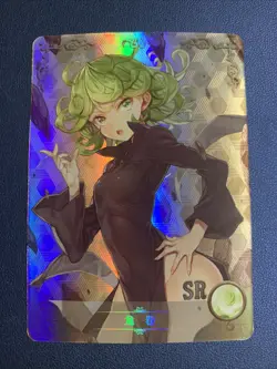 Tatsumaki One Punch Man Hot SR 116 Sexy Doujin Goddess CCG Anime Waifu Card Gir - Image 1