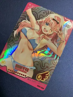 Chika Fujiwara Love War Foil Swimsuit Goddess Waifu Card Girl Holo Doujin Anime - Image 3
