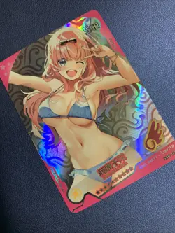 Chika Fujiwara Love War Foil Swimsuit Goddess Waifu Card Girl Holo Doujin Anime - Image 4