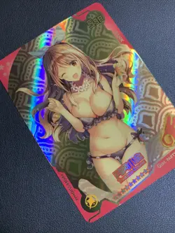 Kogane Tsukioka Idol 036 Foil Swimsuit Goddess Waifu Card Girl Holo Doujin Anime - Image 4