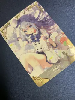 Chino Kafuu Order A Rabbit R 105 Goddess Doujin Anime Waifu Card Girl Foil Holo - Image 4