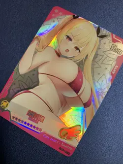 Nelson Azur Lane Sexy 20 Foil Swimsuit Goddess Waifu Card Girl Holo Doujin Anime - Image 3