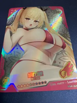 Nelson Azur Lane Sexy 20 Foil Swimsuit Goddess Waifu Card Girl Holo Doujin Anime - Image 5