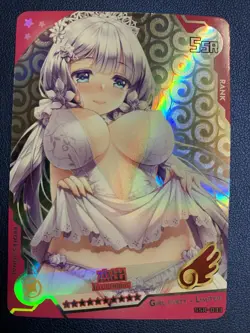 Illustrious Azur Lane 33 Foil Swimsuit Goddess Waifu Card Girl Holo Doujin Anime - Image 1