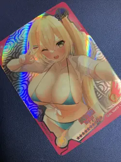 Nelson Azur Lane SSR 046 Foil Swimsuit Goddess Waifu Card Girl Holo Doujin Anime - Image 4