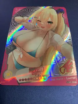 Nelson Azur Lane SSR 046 Foil Swimsuit Goddess Waifu Card Girl Holo Doujin Anime - Image 5