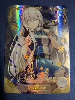 Anastasia Fate Grand Order FGO Goddess Doujin Anime Waifu Card Girl Foil Holo - Image 1