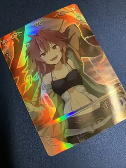 Hiita The Fire Charmer Hot SR 089 Goddess Doujin Anime Waifu Card Girl Foil Holo - Image 4